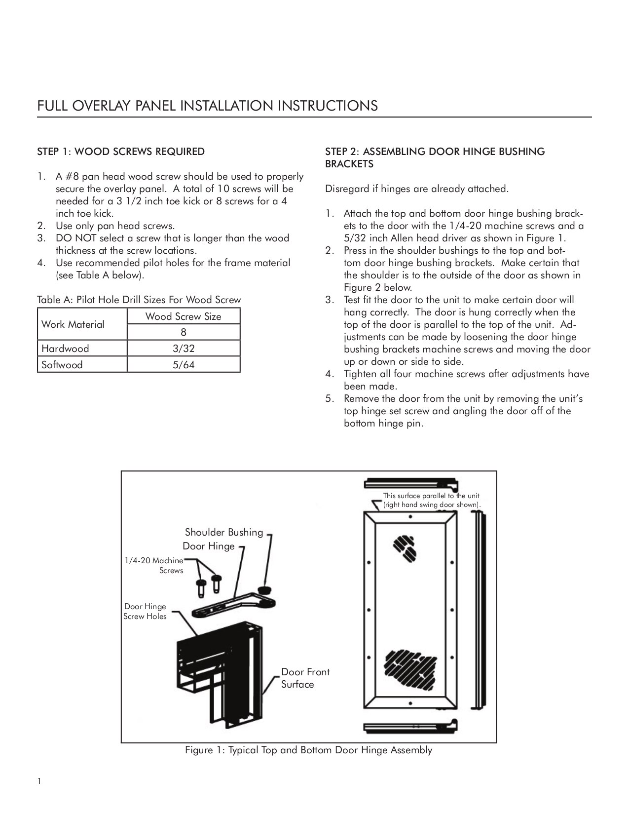 PDF manual for Marvel Refrigerator 61ARWW